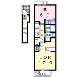 ブルーミントヒルズの物件間取画像